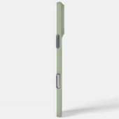Salie groen en witte monogram strepen Case-Mate iPhone case (Achterkant / Rechts)