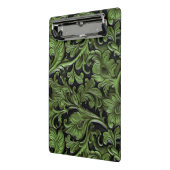 salie groen geslepen leer mini klembord (Angled2)