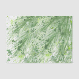 Salie groen groen groen groen abstracte waterverf  tissuepapier
