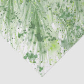 Salie groen groen groen groen abstracte waterverf  tissuepapier (Detail)