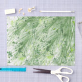 Salie groen groen groen groen abstracte waterverf  tissuepapier (Craft)
