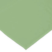 Salie Groen Korte Tafelloper (Hoek)