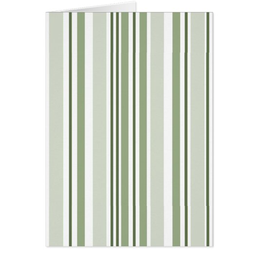 Salie Groen (Licht Middel Donker) Witte Strepen Bl (Voorkant)
