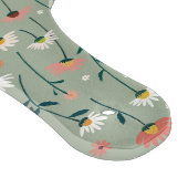 Salie Groen Modern Boho Wildflower Snijplank (Hoek)