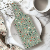 Salie Groen Modern Boho Wildflower Snijplank