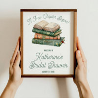 Salie Groen & Perzik Boek Thema Bruidsdouche