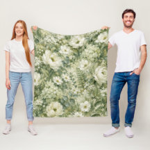 Salie Groen Romantische Bloei Huisdecoratie