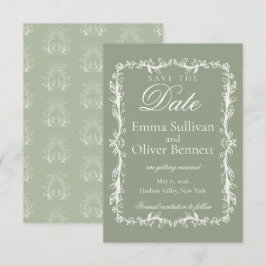salie groen save the date
