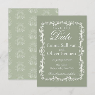salie groen save the date