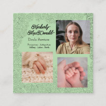 Salie groen script 3 foto doula diensten