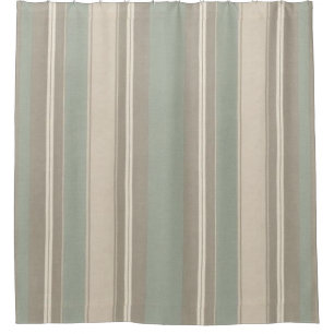 Salie Groen Stof Blauw Taupe Grijs Boerderij Stree Douchegordijn