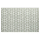 Salie groen wit patroon stof (Fat Quarter)