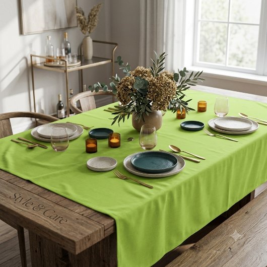 Salie Groene 152x213 Tafelkleed – Maak het van Jou