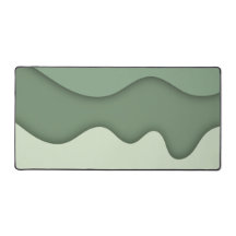 Salie Groene Abstracte Golfpatroon