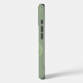 Salie Groene Aquarel Blad Patroon Case-Mate iPhone Case (Achterkant / Links)