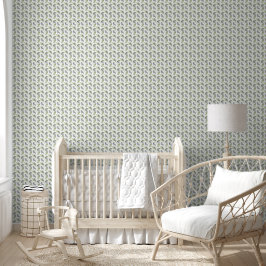 Salie Groene Aquarel Olijven Behang