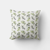 Salie Groene Aquarel Olijven