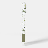 Salie Groene Aquarel Olijven Naam Case-Mate iPhone Case (Achterkant / Rechts)