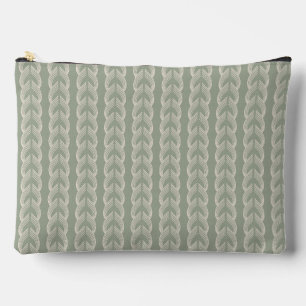 Salie Groene Art Deco Boog Luxe Patroon Etui
