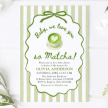 Salie Groene Baby We houden zoveel van je Matcha B