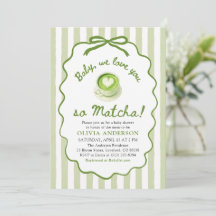 Salie Groene Baby We houden zoveel van je Matcha B