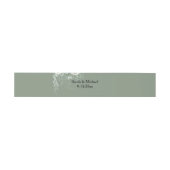 Salie Groene Begroeiing Buikband Uitnodigingen Wikkel (Vlak)