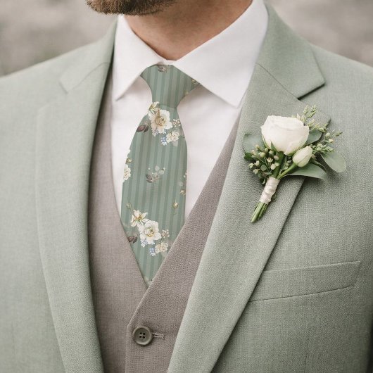 Salie groene bloem das voor bruiloft