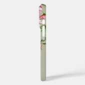 Salie Groene Bloem Naam Persoonlijk Case-Mate iPhone Case (Achterkant / Links)