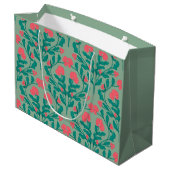 Salie Groene Bloem Tak Cadeautas (Achterkant Gekanteld)
