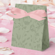 Salie groene bloemige Trouw