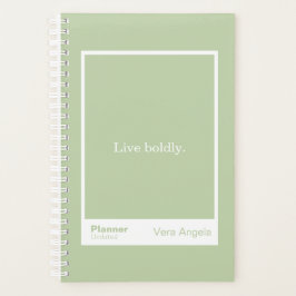 Salie Groene Blok Citaat Kleine Planner