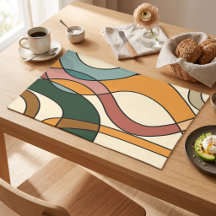 Salie Groene Boho Midden-Eeuwse Moderne Abstracte