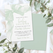 Salie Groene Boog Baby Shower