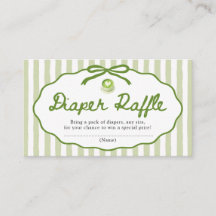 Salie Groene Boog Matcha Baby Shower Luier Raffle