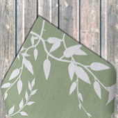 Salie Groene Botanische Bladeren Bruidsdouche Tissuepapier