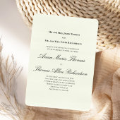 Salie Groene Botanische Klassieke Formele Scriptie Kaart