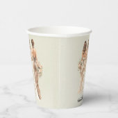 Salie groene bruidsmeisjes bruidsfeest papieren bekers (Rechts)