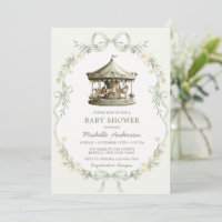 Salie Groene Draaimolen Baby Shower