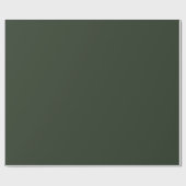 Salie Groene Effen Kleur Inpakpapier (Vlak)