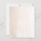 Salie groene en beige boho menukaarten (Achterkant)