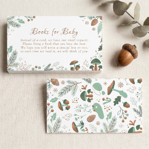 Salie Groene Eucalyptus Bos Boeken voor Baby Informatiekaartje