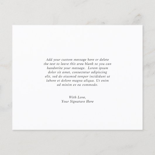 Salie Groene Eucalyptus Budget Bruiloft Bedankt (Achterkant)