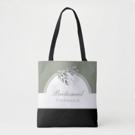Salie Groene Eucalyptus Trouwtassen Tas