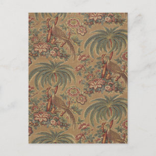 Salie Groene Exotische Vogel Palm Botanisch Patroo Briefkaart