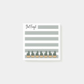 Salie Groene | Gelinieerd | Cactus in Pot - Post-it® Notes (Voorkant)