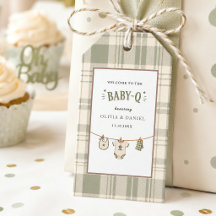 Salie groene geruite baby shower vintage BBQ