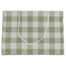 Salie groene gingham Buffalo geruite linnen textuu
