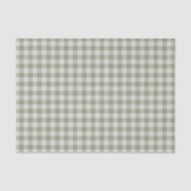 Salie Groene Gingham Buffalo Rut Linnen Textuur