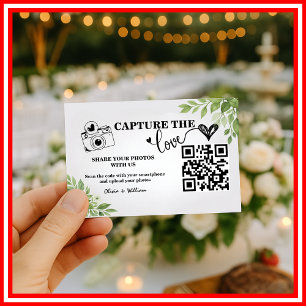 Salie Groene Groene Planten Capture The Love QR Hu Informatiekaartje