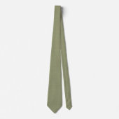 Salie Groene Heritage Jacquard Stropdas (Voorkant)